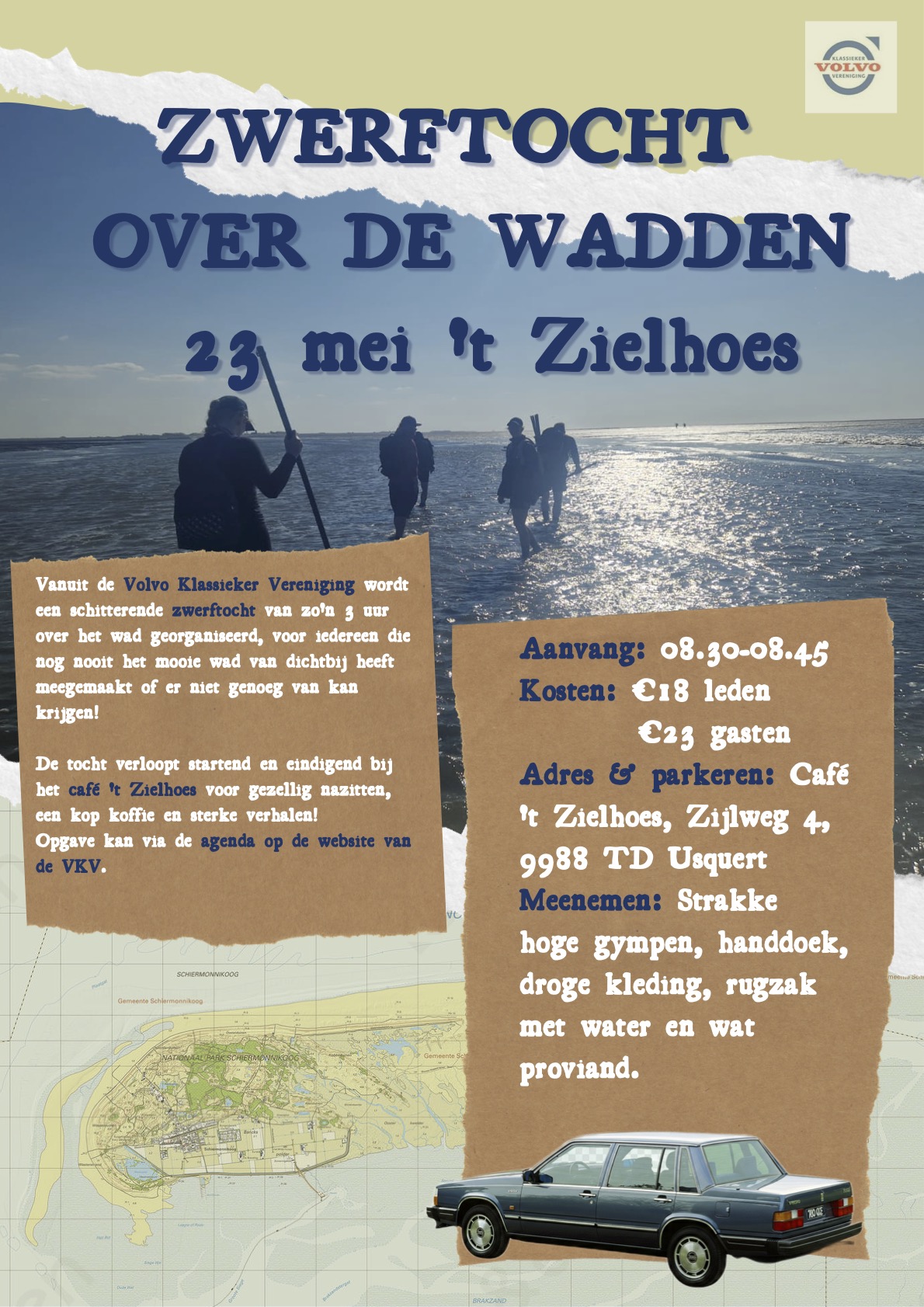 Zwerftocht over de wadden